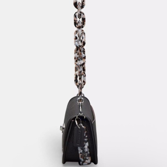 Coach NWT Wavy Dinky Bag In Coachtopia Leather - Picture 4 of 6